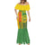 Cameroon Football Mermaid Dress Indomitable Lions Soccer - Road To Champion - Wonder Print Shop