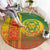 Cameroon Football Round Carpet Indomitable Lions Soccer - Road To Champion - Wonder Print Shop