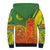 Cameroon Football Sherpa Hoodie Indomitable Lions Soccer - Road To Champion - Wonder Print Shop