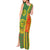 Cameroon Football Tank Maxi Dress Indomitable Lions Soccer - Road To Champion - Wonder Print Shop