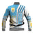 Uruguay Football Baseball Jacket Sky Blue Soccer - Road To Champion