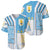 Uruguay Football Baseball Jersey Sky Blue Soccer - Road To Champion