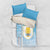 Uruguay Football Bedding Set Sky Blue Soccer - Road To Champion