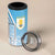 Uruguay Football 4 in 1 Can Cooler Tumbler Sky Blue Soccer - Road To Champion