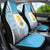 Uruguay Football Car Seat Cover Sky Blue Soccer - Road To Champion