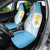 Uruguay Football Car Seat Cover Sky Blue Soccer - Road To Champion