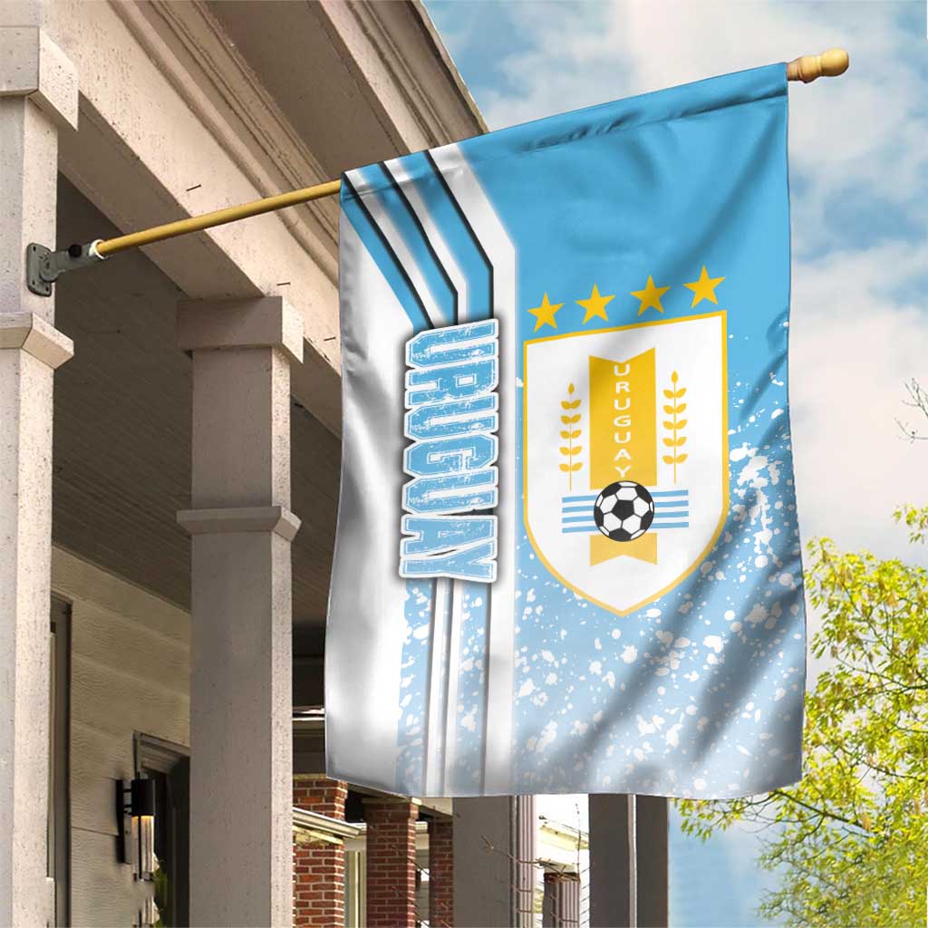 Uruguay Football Garden Flag Sky Blue Soccer - Road To Champion