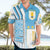 Uruguay Football Hawaiian Shirt Sky Blue Soccer - Road To Champion