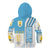 Uruguay Football Kid Hoodie Sky Blue Soccer - Road To Champion - Wonder Print Shop