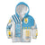 Uruguay Football Kid Hoodie Sky Blue Soccer - Road To Champion - Wonder Print Shop