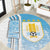 Uruguay Football Round Carpet Sky Blue Soccer - Road To Champion - Wonder Print Shop