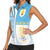 Uruguay Football Women Sleeveless Polo Shirt Sky Blue Soccer - Road To Champion - Wonder Print Shop