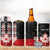 Personalised Canada Maple Leaf 4 in 1 Can Cooler Tumbler Haida Totem Inspired Art