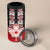 Personalised Canada Maple Leaf 4 in 1 Can Cooler Tumbler Haida Totem Inspired Art