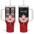 Personalised Canada Maple Leaf Tumbler With Handle Haida Totem Inspired Art