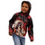 Native American MMIW Kid Hoodie Red Indian Women With Red Handprint