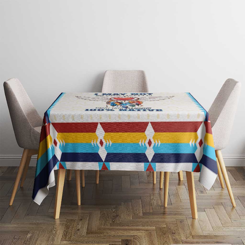 Native American Love Tablecloth Dream Catcher With Angel Wings