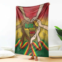 Black History Month Blanket Africa I Am Black