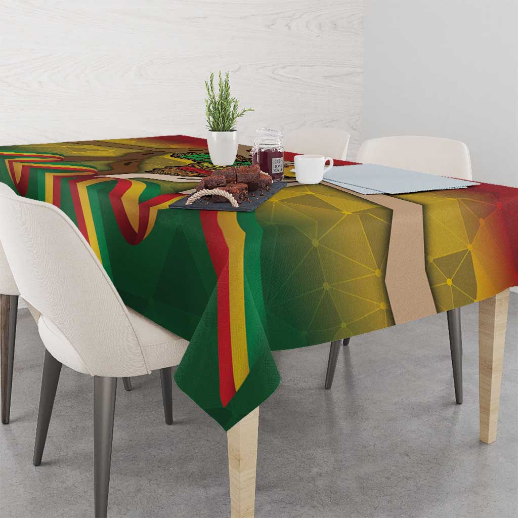Black History Month Tablecloth Africa I Am Black