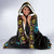 Cowboy Merry Christmas Hooded Blanket