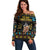 Cowboy Merry Christmas Off Shoulder Sweater DT04 - Wonder Print Shop