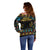 Cowboy Merry Christmas Off Shoulder Sweater DT04 - Wonder Print Shop