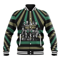 Without Black History There Is No History Baseball Jacket African Hub
