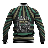 Without Black History There Is No History Baseball Jacket African Hub