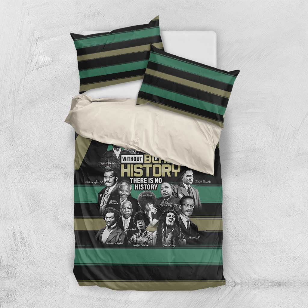 Without Black History There Is No History Bedding Set African Hub