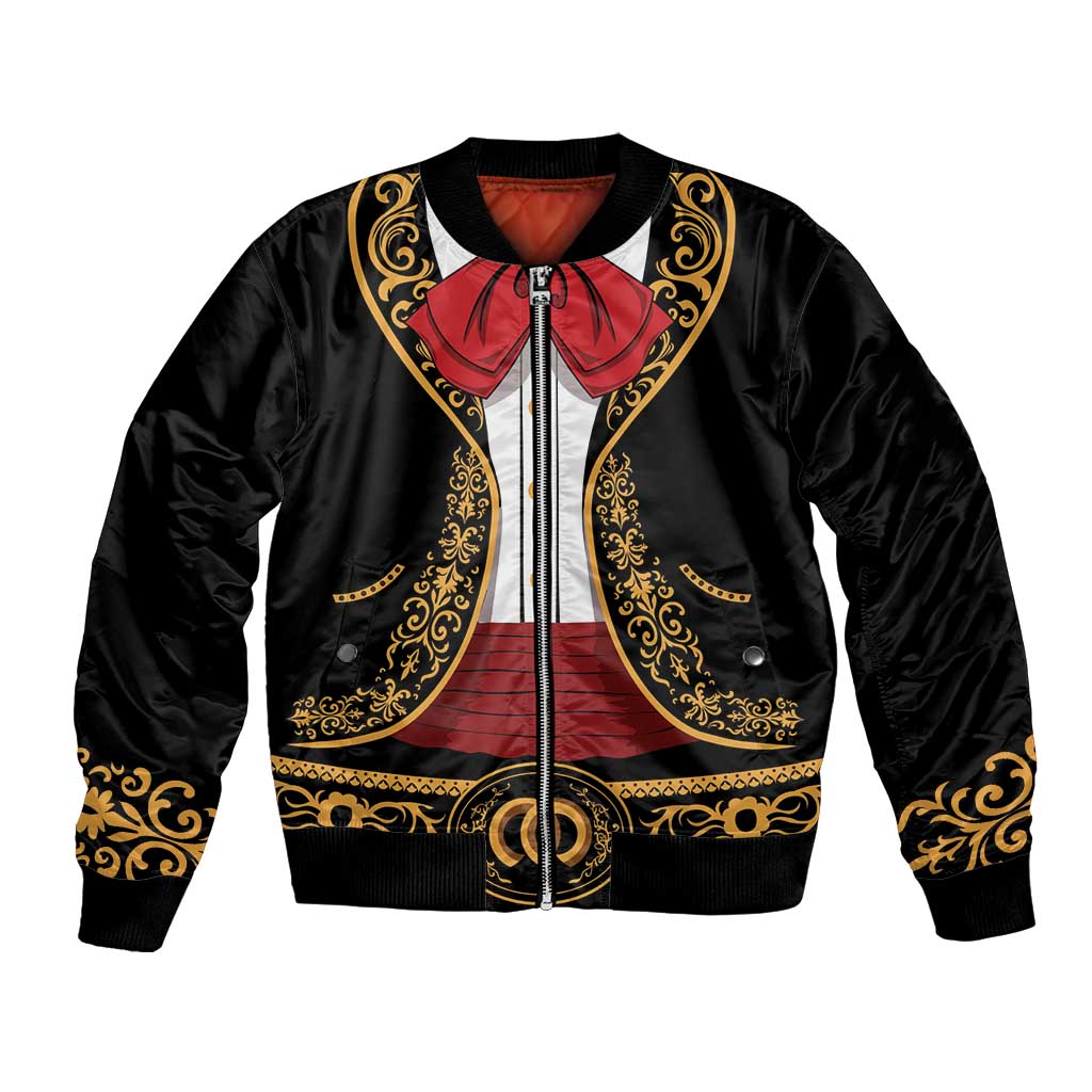 Mexican Charro Suit Bomber Jacket 2025 Cinco De Mayo Costume