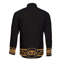 Mexican Charro Suit Long Sleeve Button Shirt 2025 Cinco De Mayo Costume
