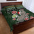 Elephant I Didnt Fart My Butt Blew You A Kiss Quilt Bed Set Elephant Christmas DT04 - Wonder Print Shop