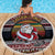 Hockey Checking It Once Checking It Twice Beach Blanket Santa Playing Ice Hockey Christmas DT04 - Wonder Print Shop