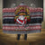 Hockey Checking It Once Checking It Twice Hooded Blanket Santa Playing Ice Hockey Christmas