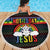 LGBT Not Today Jesus Beach Blanket Rainbow Christmas DT04 - Wonder Print Shop