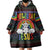 LGBT Not Today Jesus Wearable Blanket Hoodie Rainbow Christmas