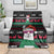 Llama Funny Blanket Llama Christmas