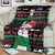 Llama Funny Blanket Llama Christmas