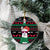 Llama Funny Ceramic Ornament Llama Christmas DT04 - Wonder Print Shop