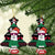 Llama Funny Ceramic Ornament Llama Christmas DT04 - Wonder Print Shop