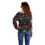 Llama Funny Off Shoulder Sweater Llama Christmas DT04 - Wonder Print Shop