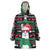 Llama Funny Wearable Blanket Hoodie Llama Christmas