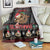 Merry Slothmas Blanket Cute Sloth Christmas