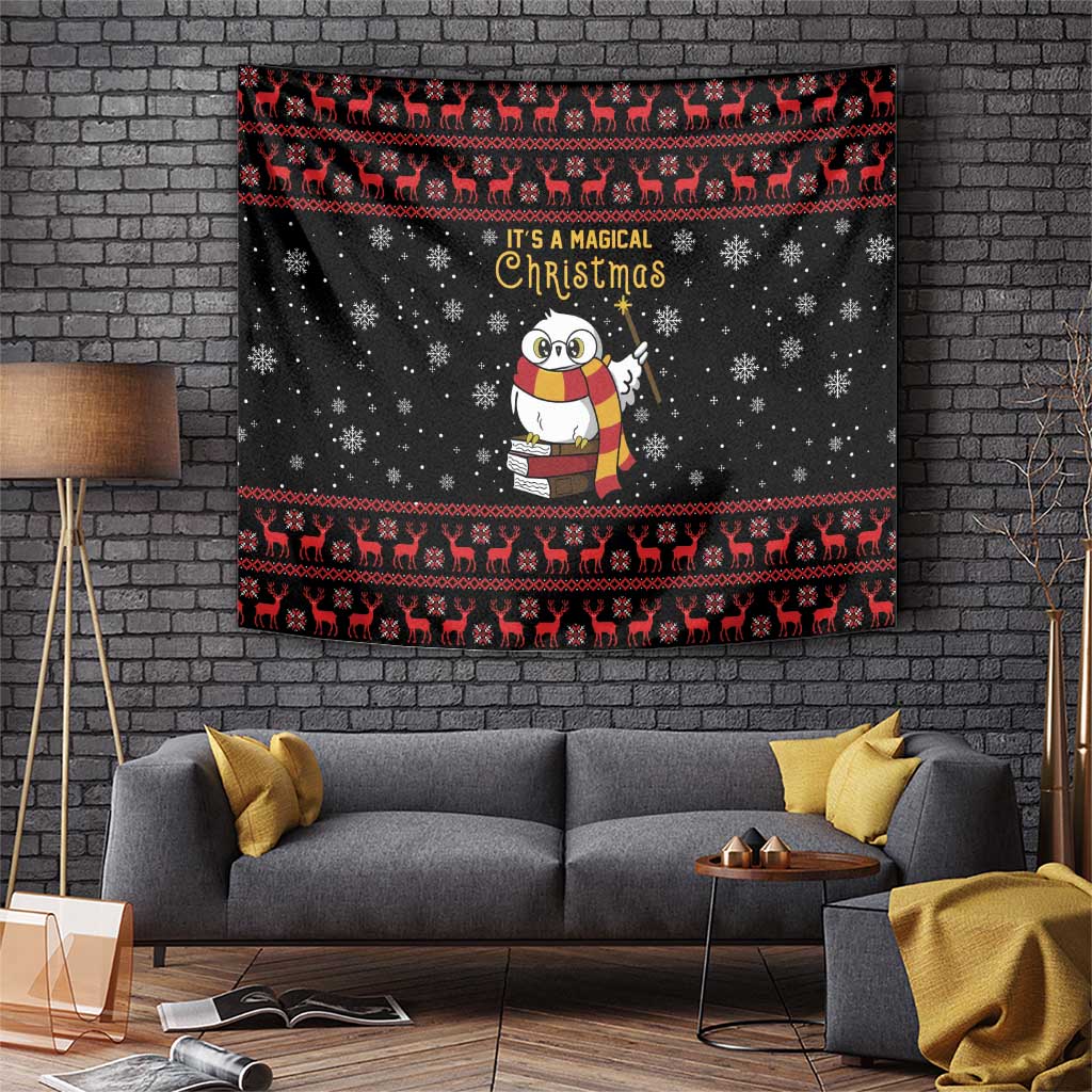 Magical Christmas Tapestry Owl Book Xmas