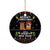 Meowy Christmas And Woofy New Year Ceramic Ornament DT04 - Wonder Print Shop