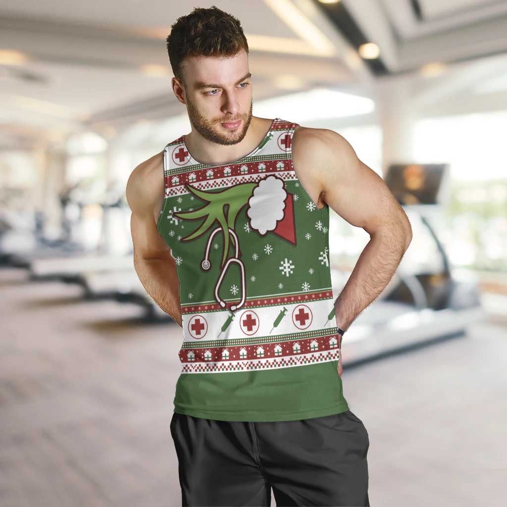 Nurse Men Tank Top Nurse Grinch Christmas DT04 - Wonder Print Shop