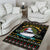 Santa On A Boat Area Rug Christmas Gifts