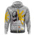 Coretta Scott King Zip Hoodie Honoring The Legacy Hand Draw Style