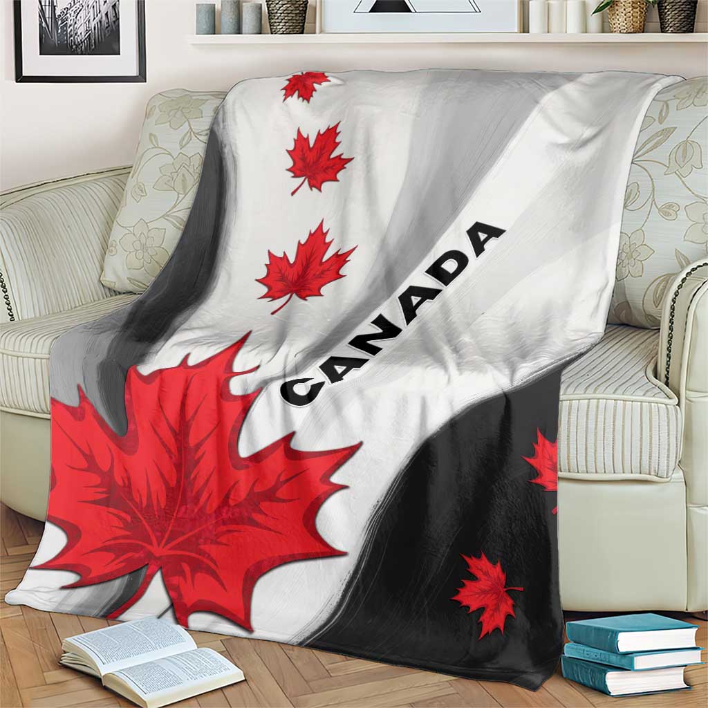 Canada Maple Leaf Blanket Unique Style