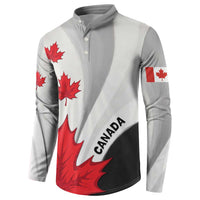 Canada Maple Leaf Button Sweatshirt Unique Style